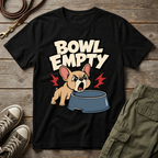 Frenchie Empty Bowl T-Shirt
