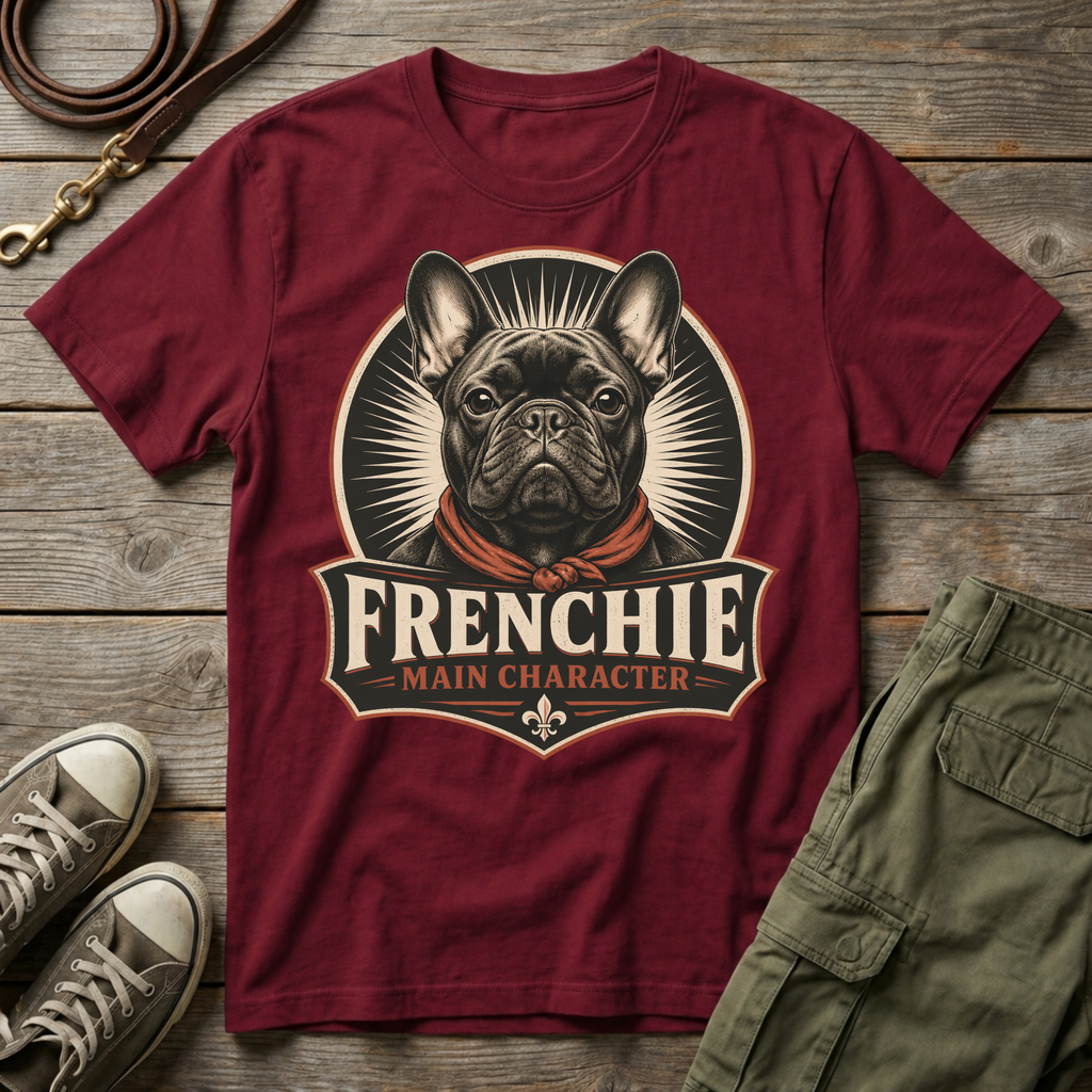 Frenchie Main Character T-Shirt