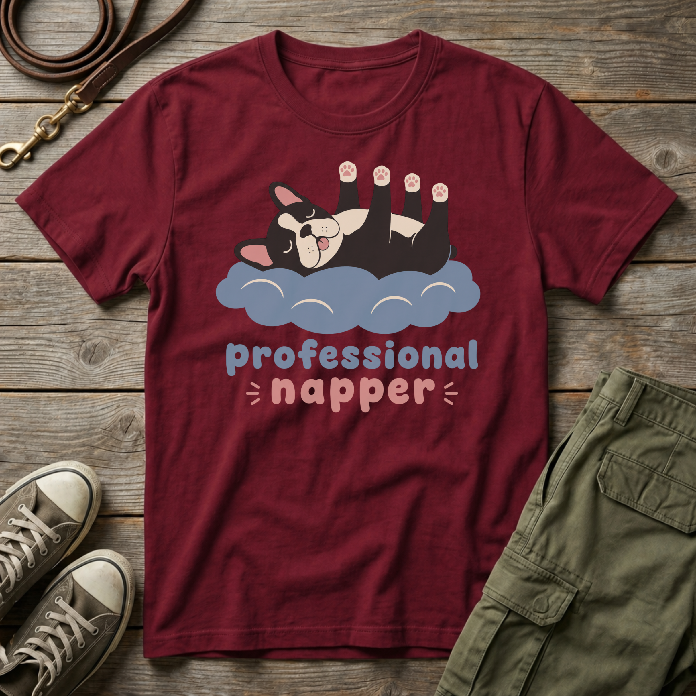 Frenchie Professional Napper T-Shirt