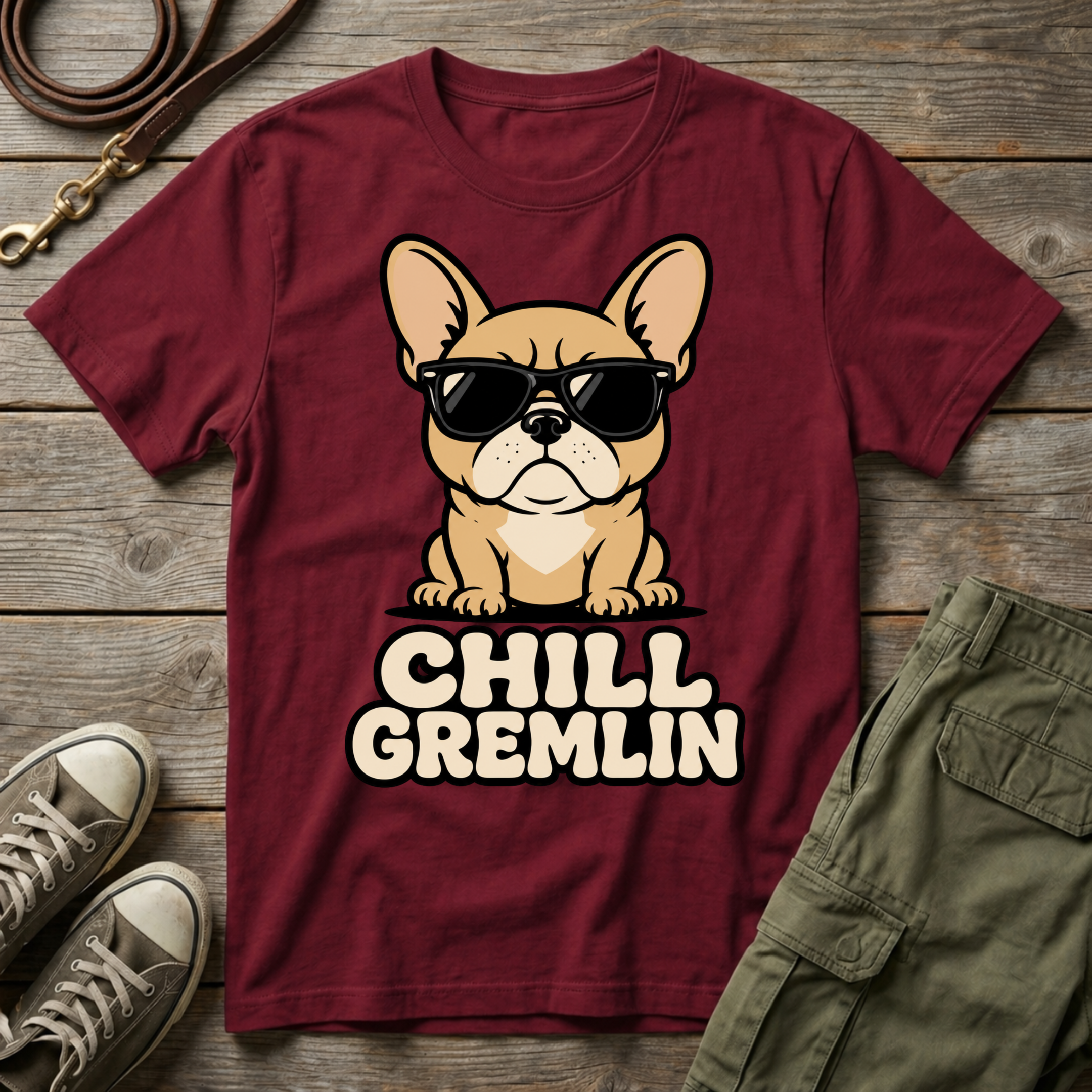 Frenchie Chill Gremlin T-Shirt