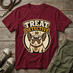 Frenchie Treat Detective T-Shirt