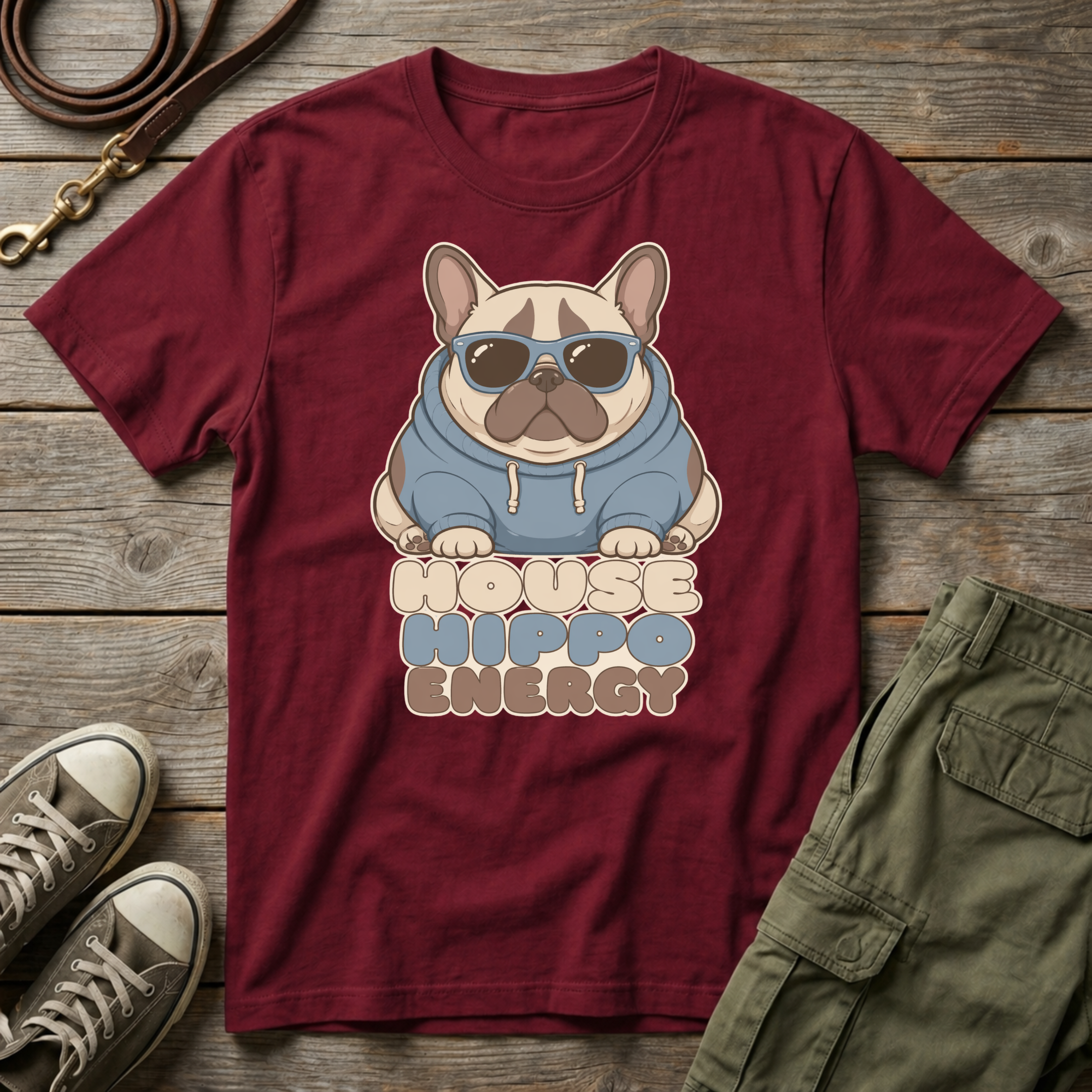 Frenchie House Hippo T-Shirt