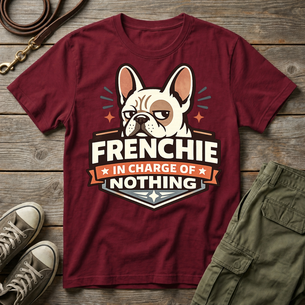 Frenchie Not In Charge T-Shirt