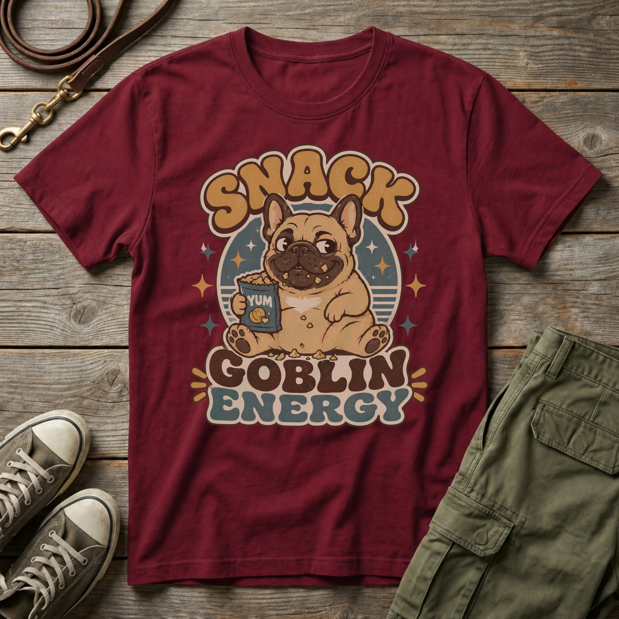 Frenchi Snack Goblin Energy T-Shirt