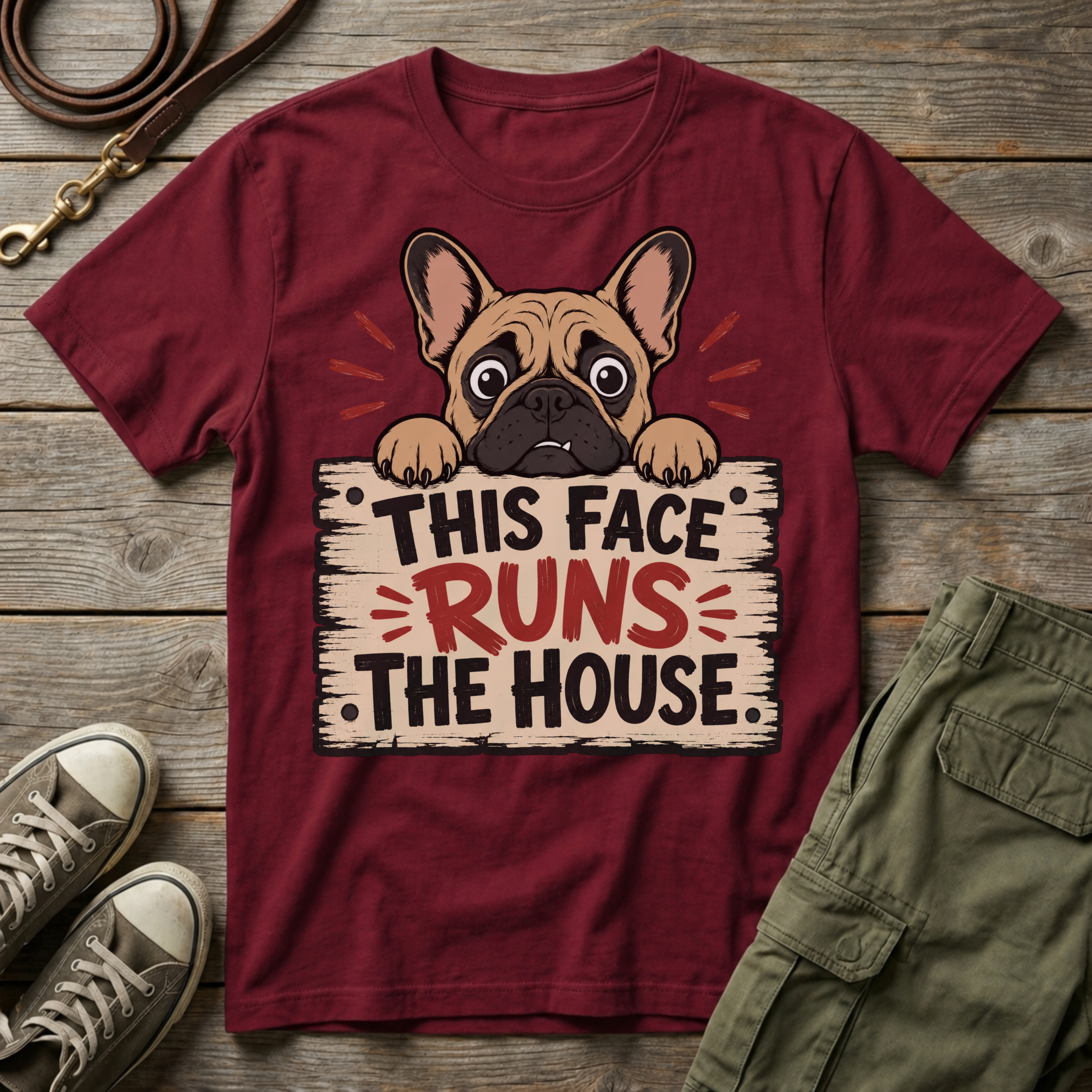 This Face Runs The House T-Shirt