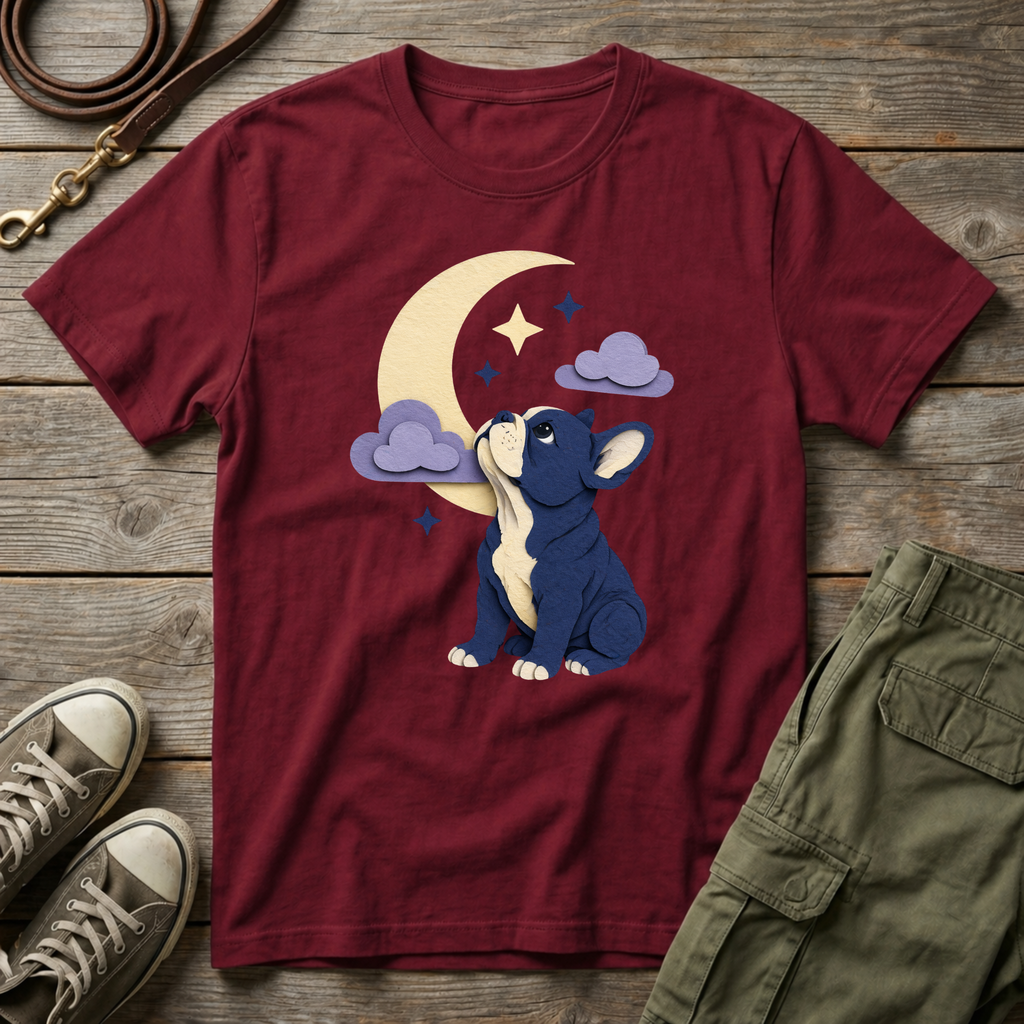 Moon Frenchie T-Shirt