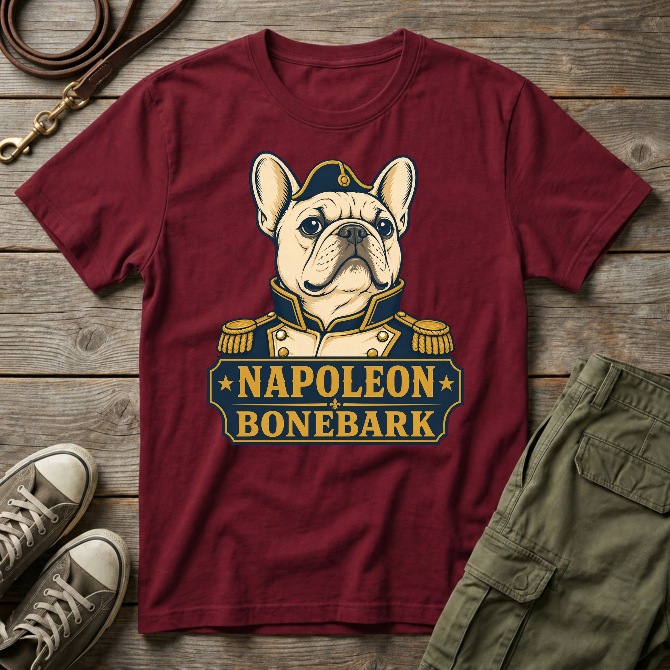 Frenchie Bonebark T-Shirt