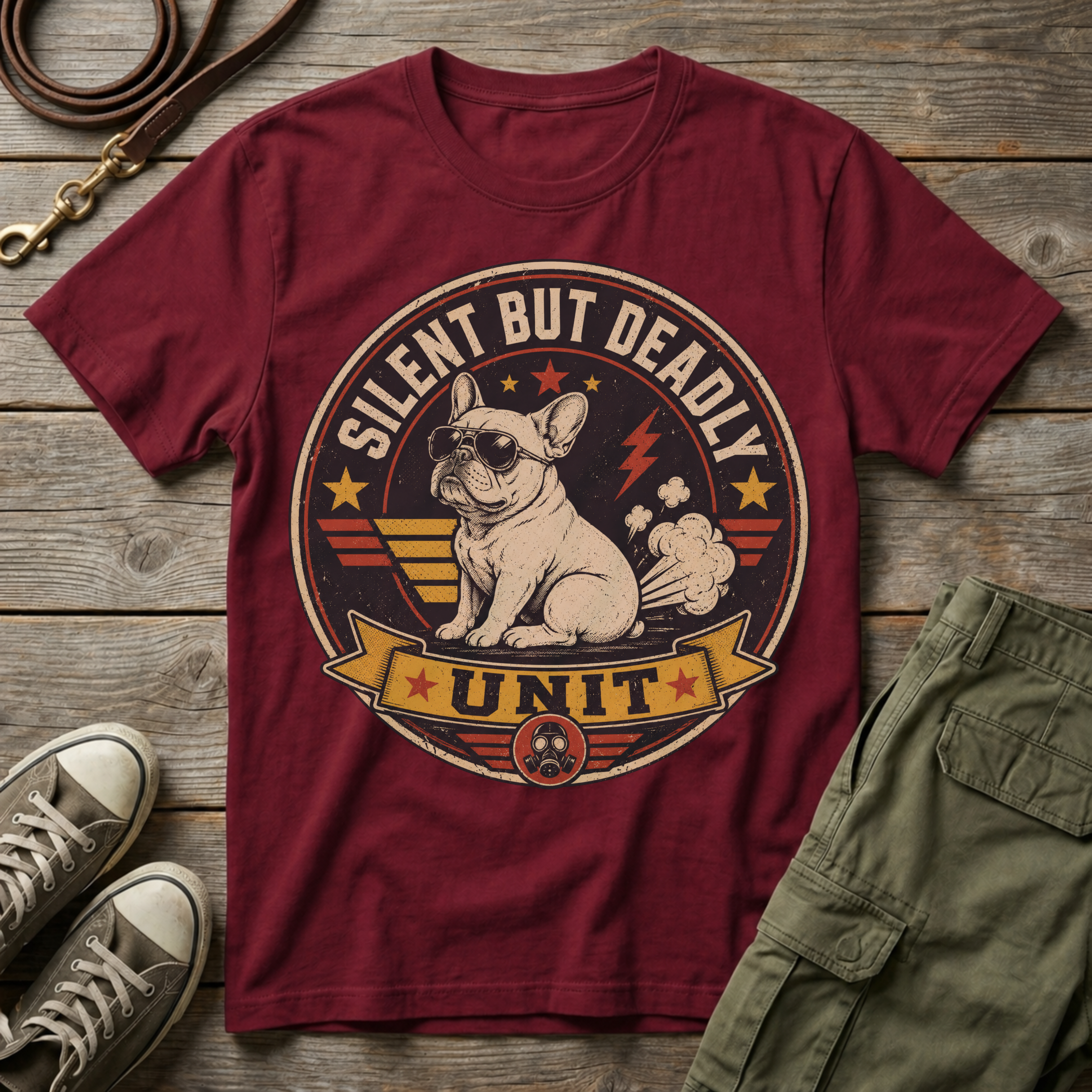 Frenchie Silent But Deadly T-Shirt
