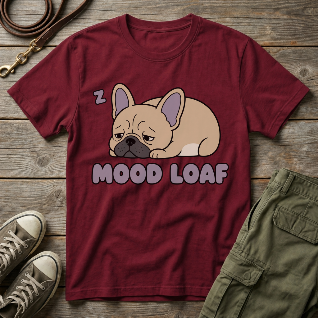 Frenchie Mood Loaf T-Shirt