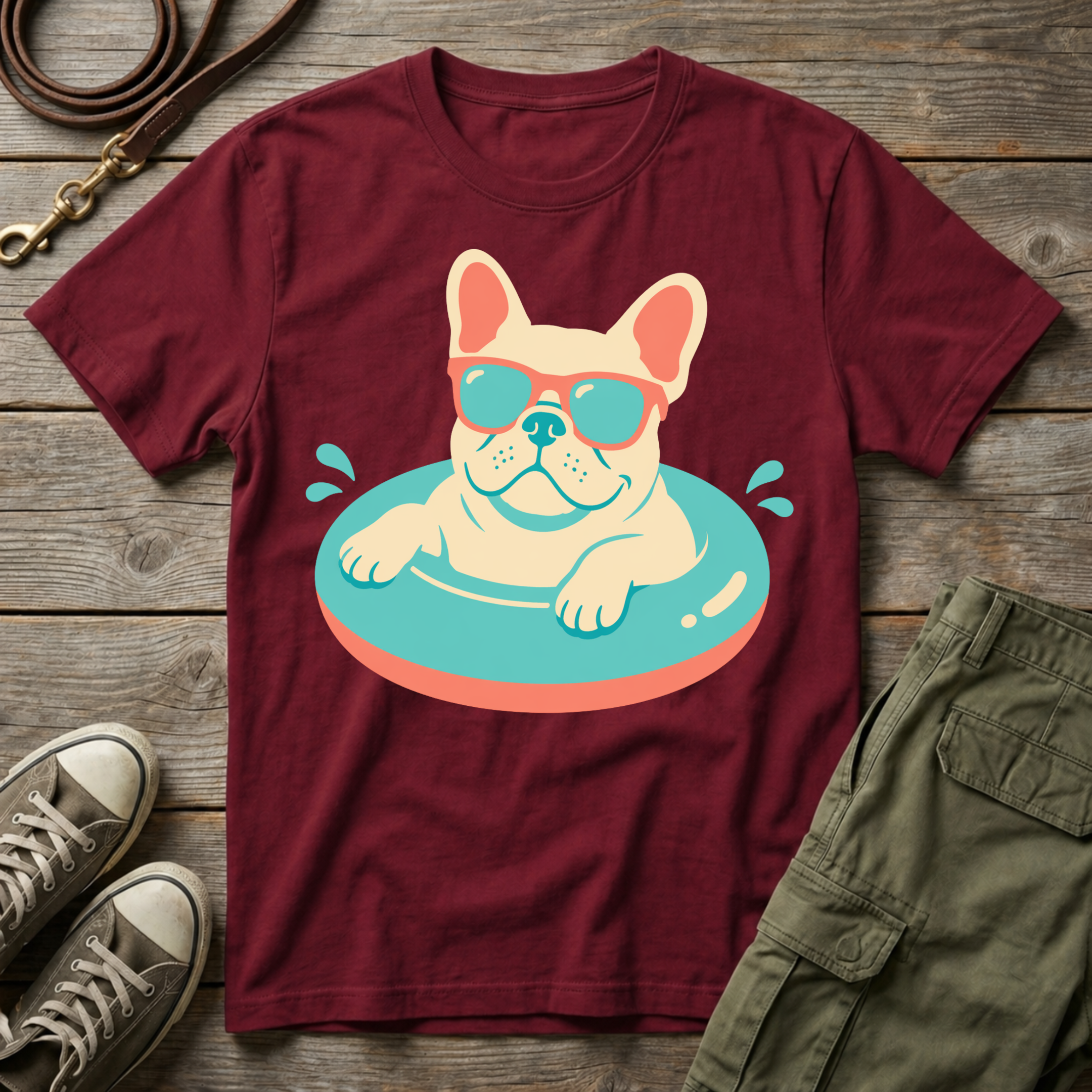 Frenchie Floatie T-Shirt