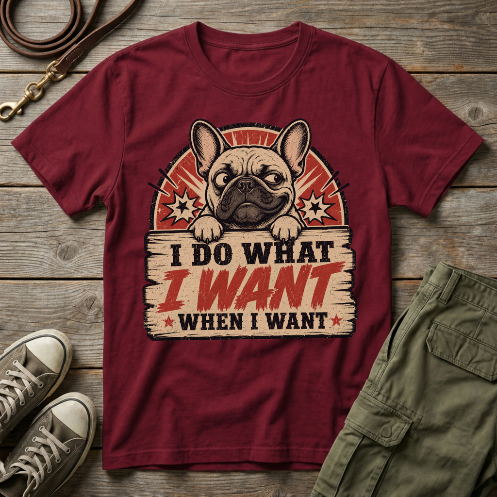 I Do What I Want When I Want T-Shirt