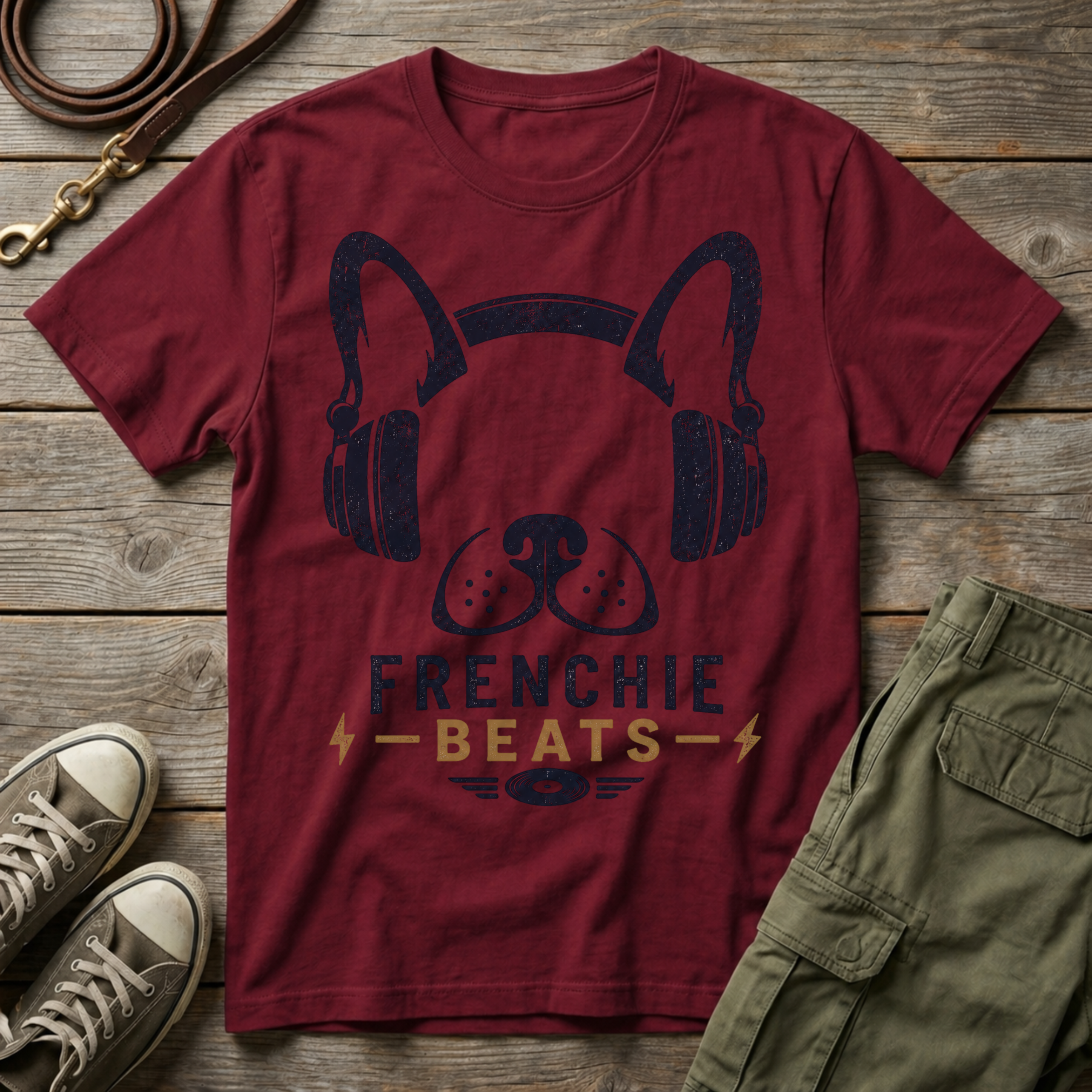 Frenchie Beats T-Shirt