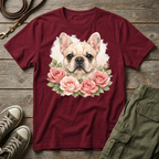 Frenchie Roses T-Shirt