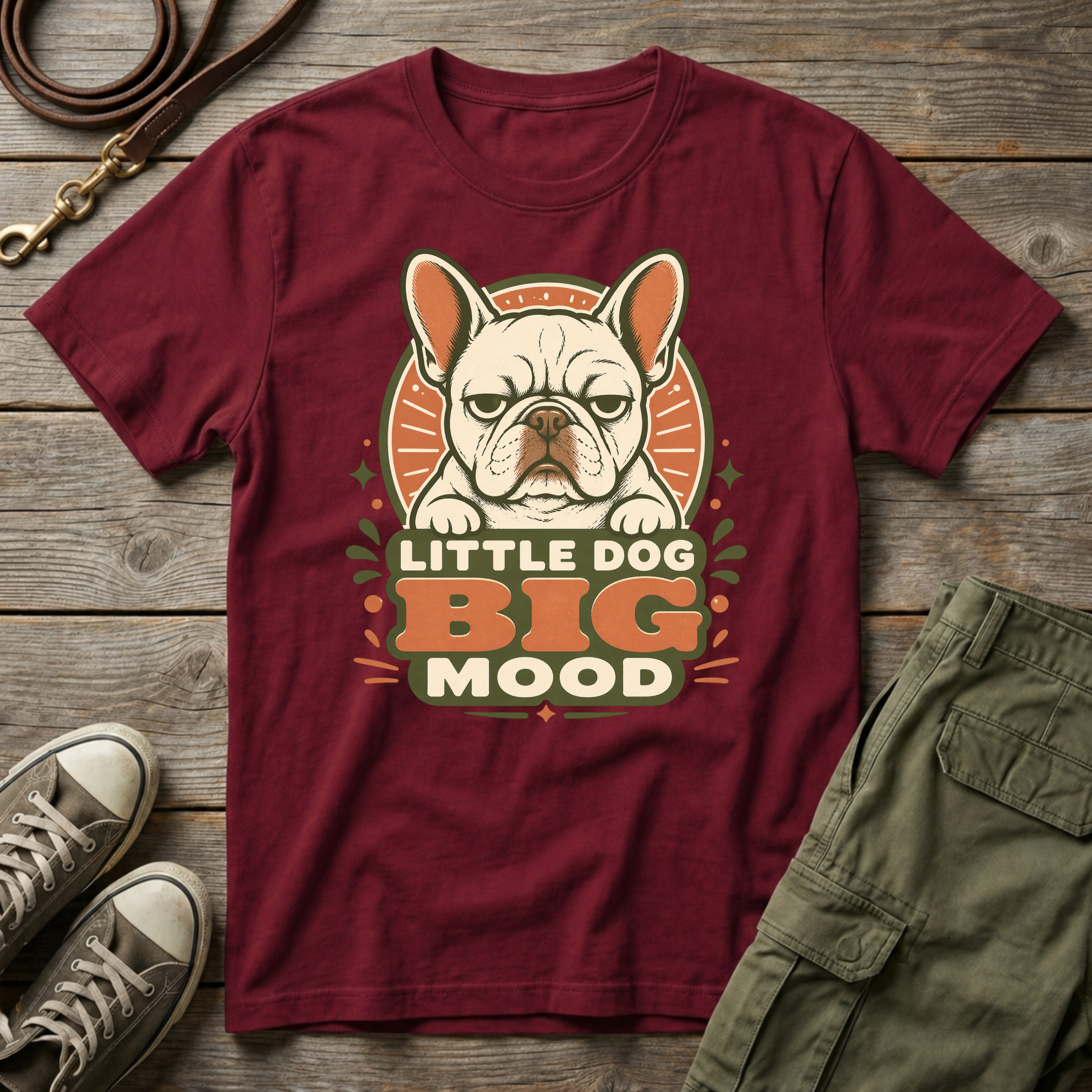 Frenchie Big Mood T-Shirt