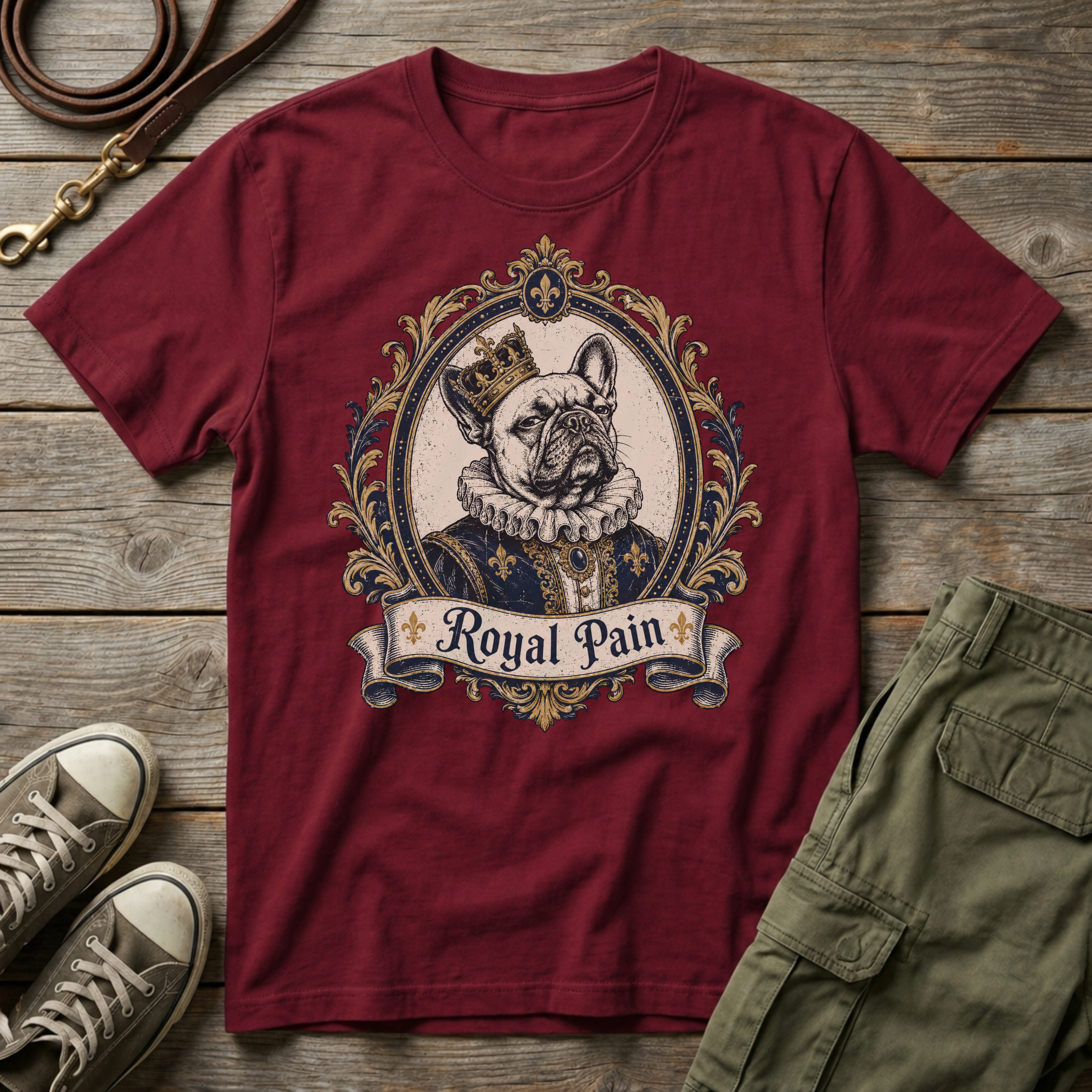 Frenchie Royal Pain T-Shirt
