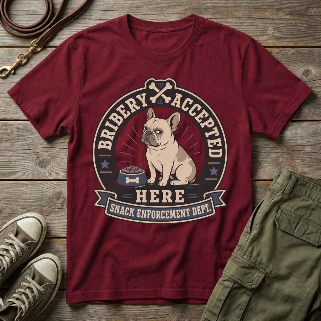 Bribery Accepted Here T-Shirt