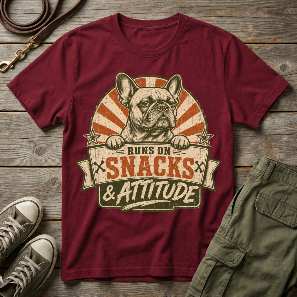 Runs on Snacks and Attitude T-Shirt