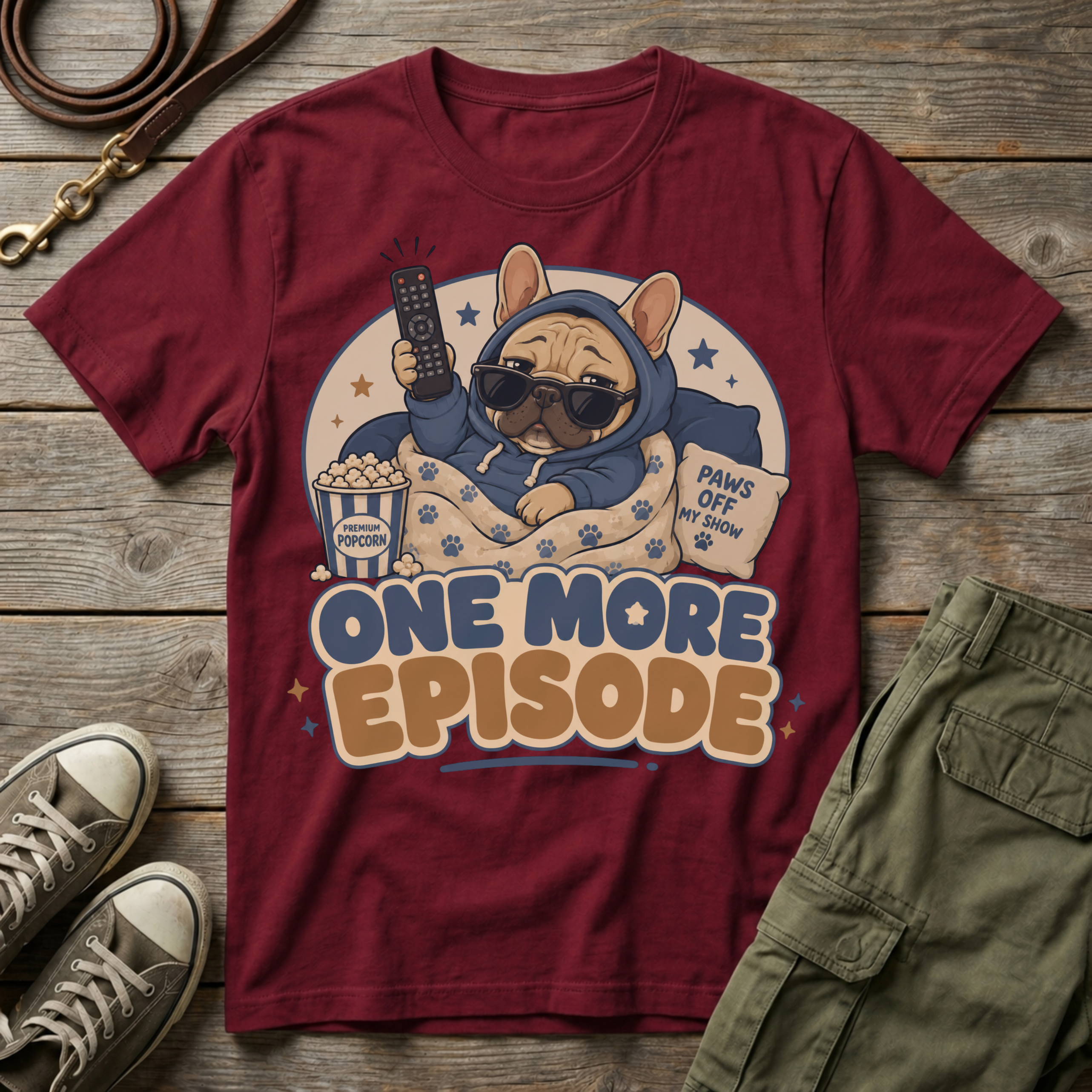 Frenchie One More Episode T-Shirt