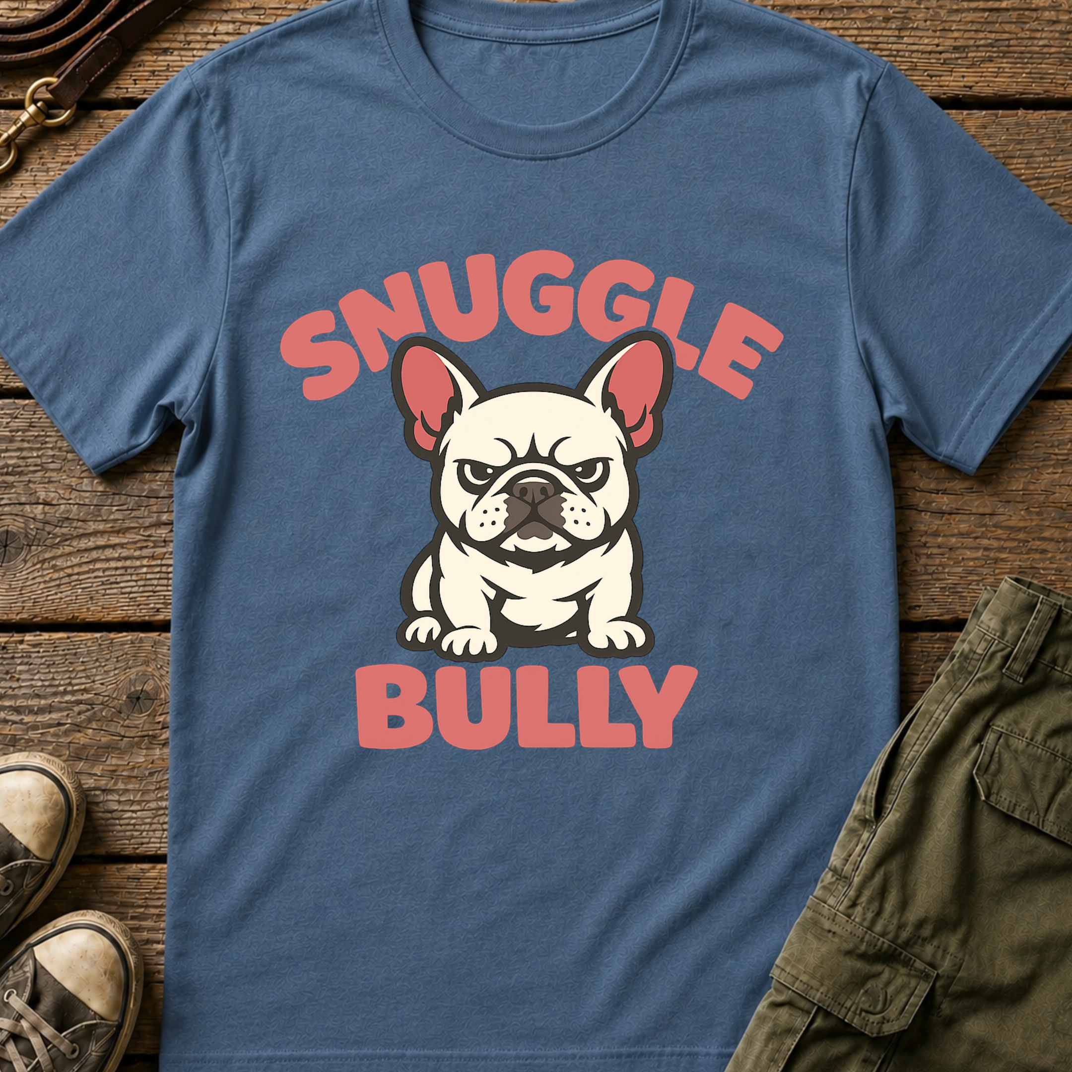 Snuggle Bully Frenchie T-Shirt