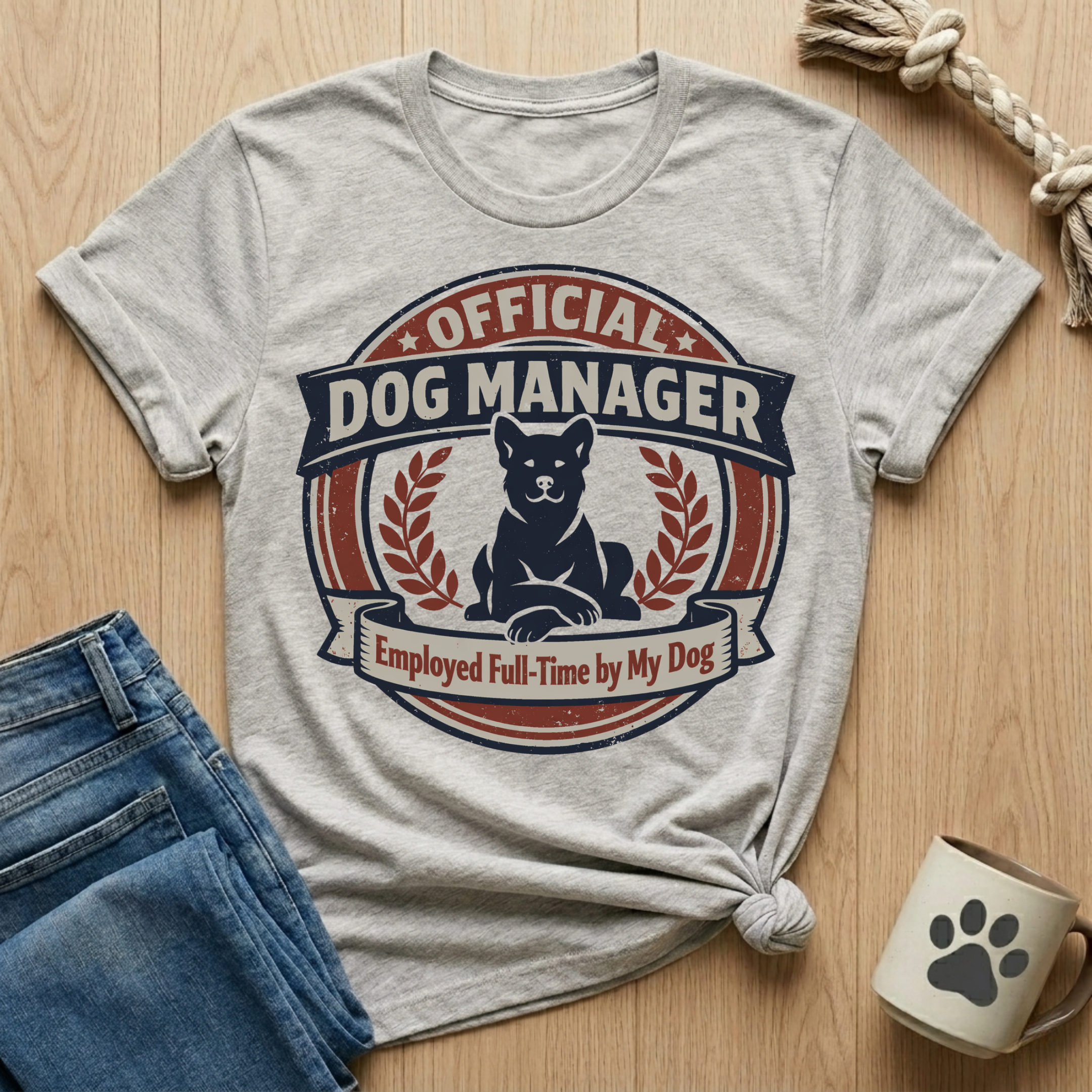 Official Dog Manager T-Shirt