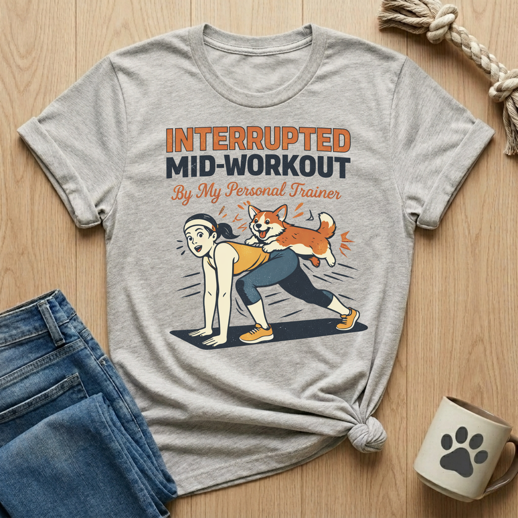 Interrupted Mid Workout T-Shirt
