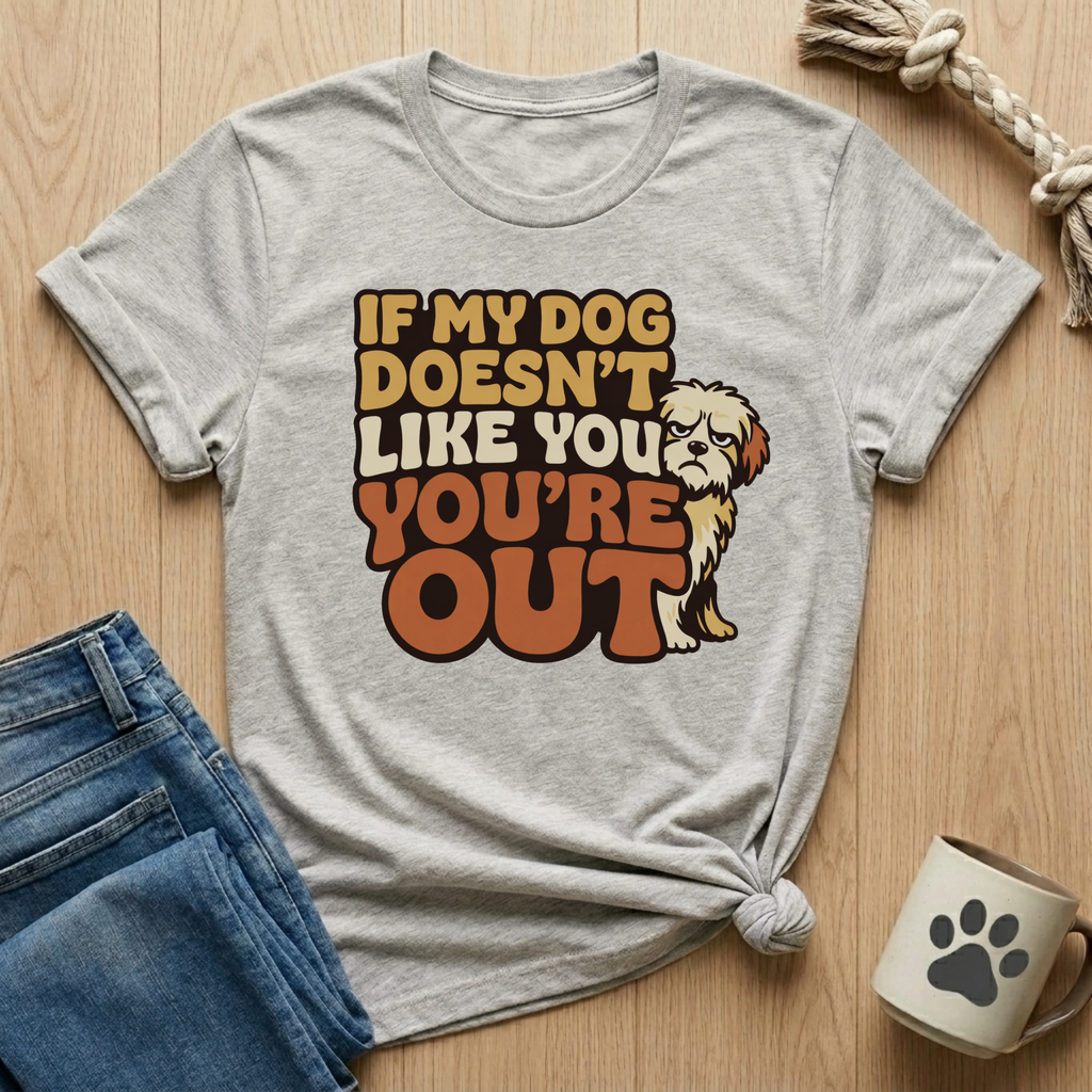 Dog Doesn't Like You - You're Out T-Shirt