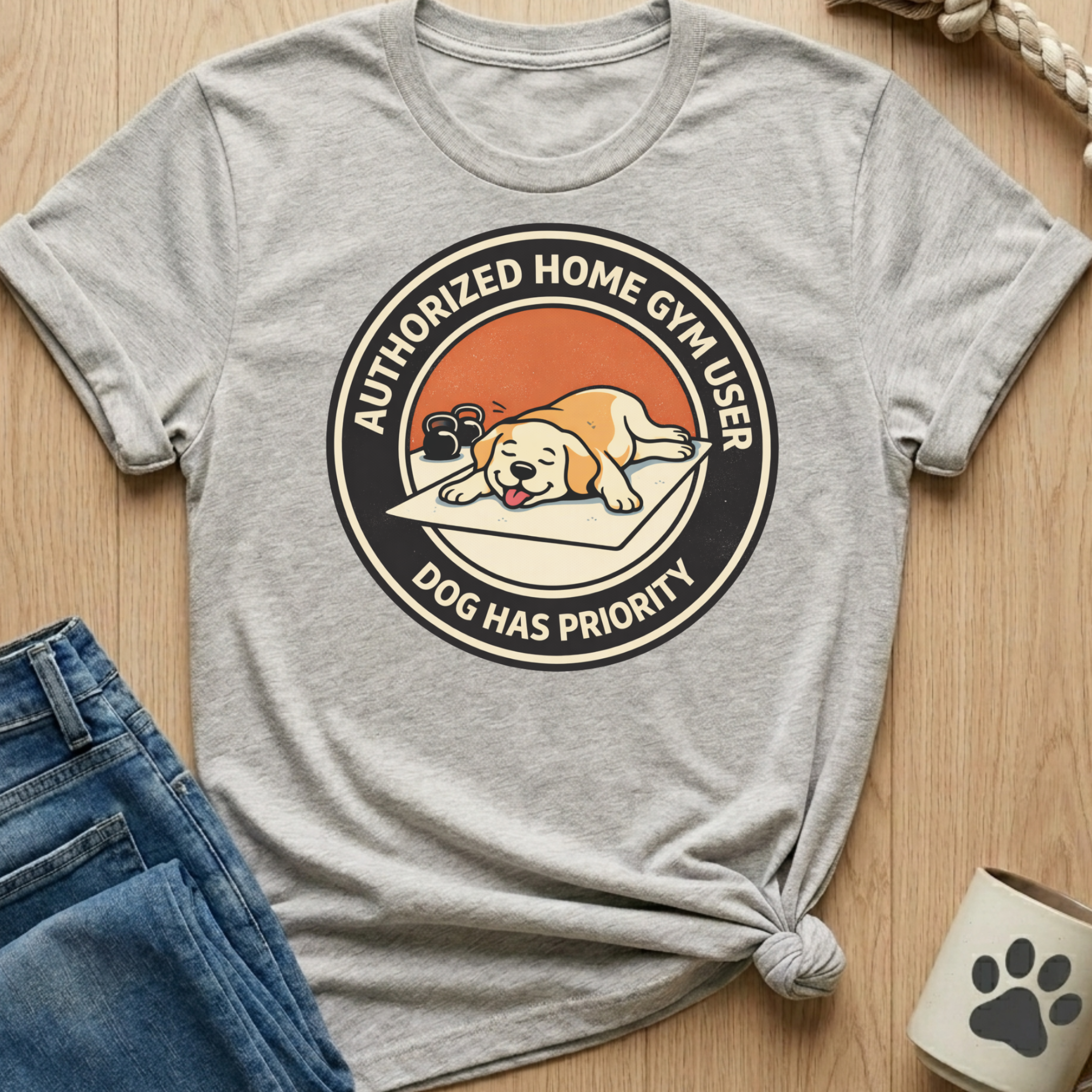 Authorized Home Gym User T-Shirt