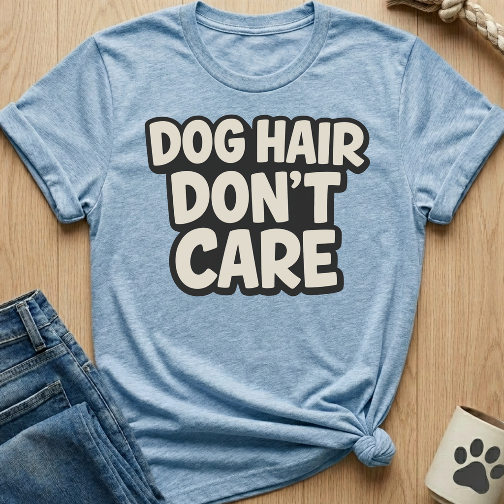 Dog Hair Don't Care T-Shirt