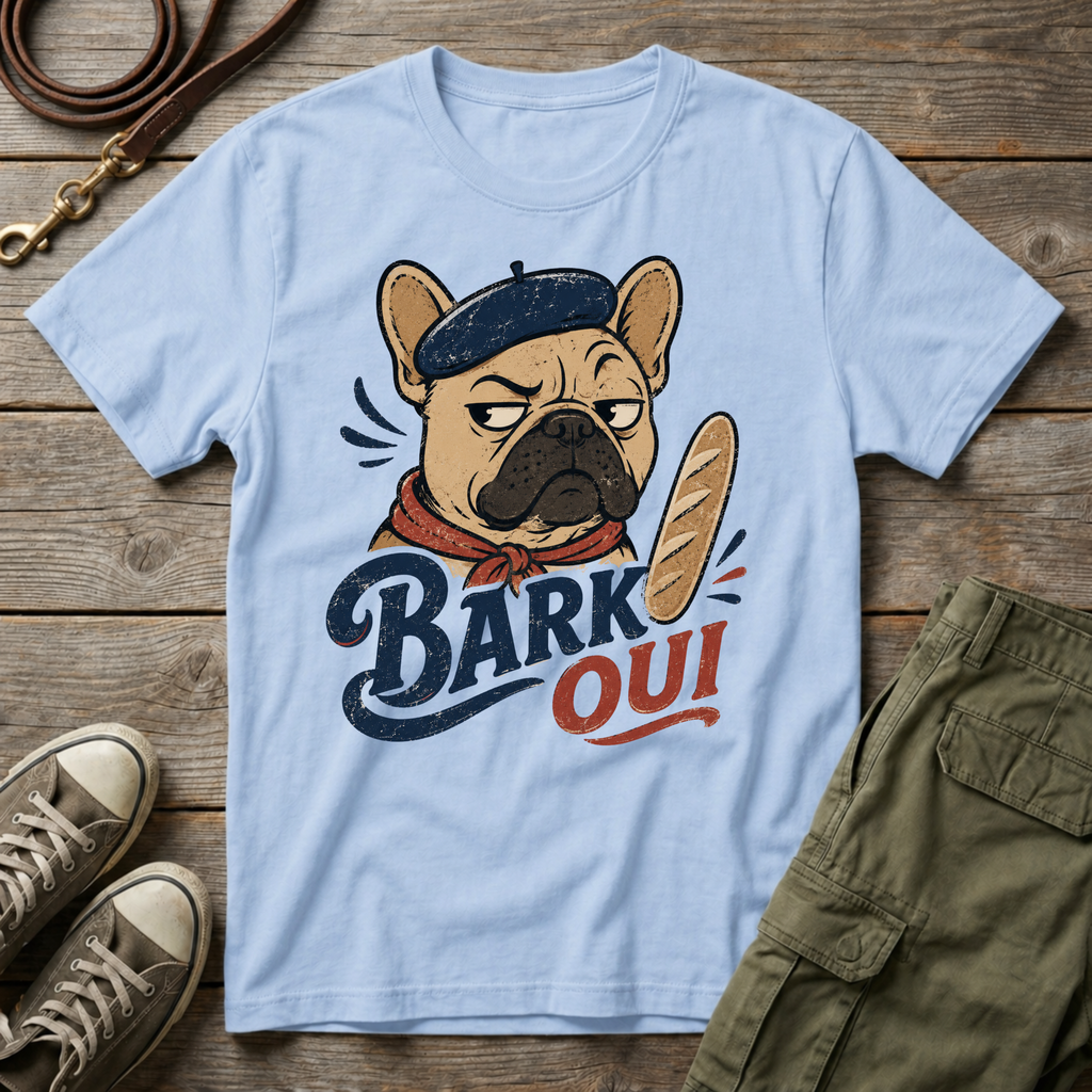 Frenchie Bark Oui T-Shirt