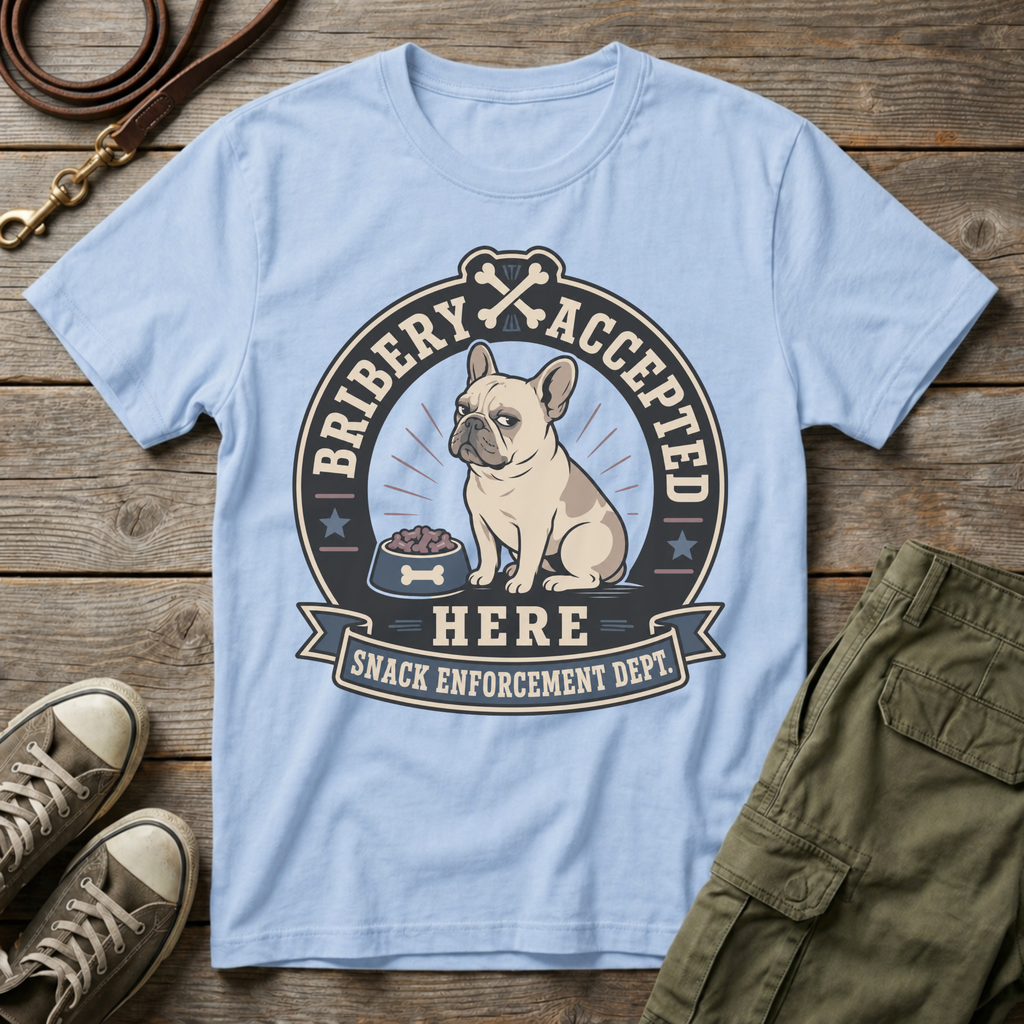 Bribery Accepted Here T-Shirt