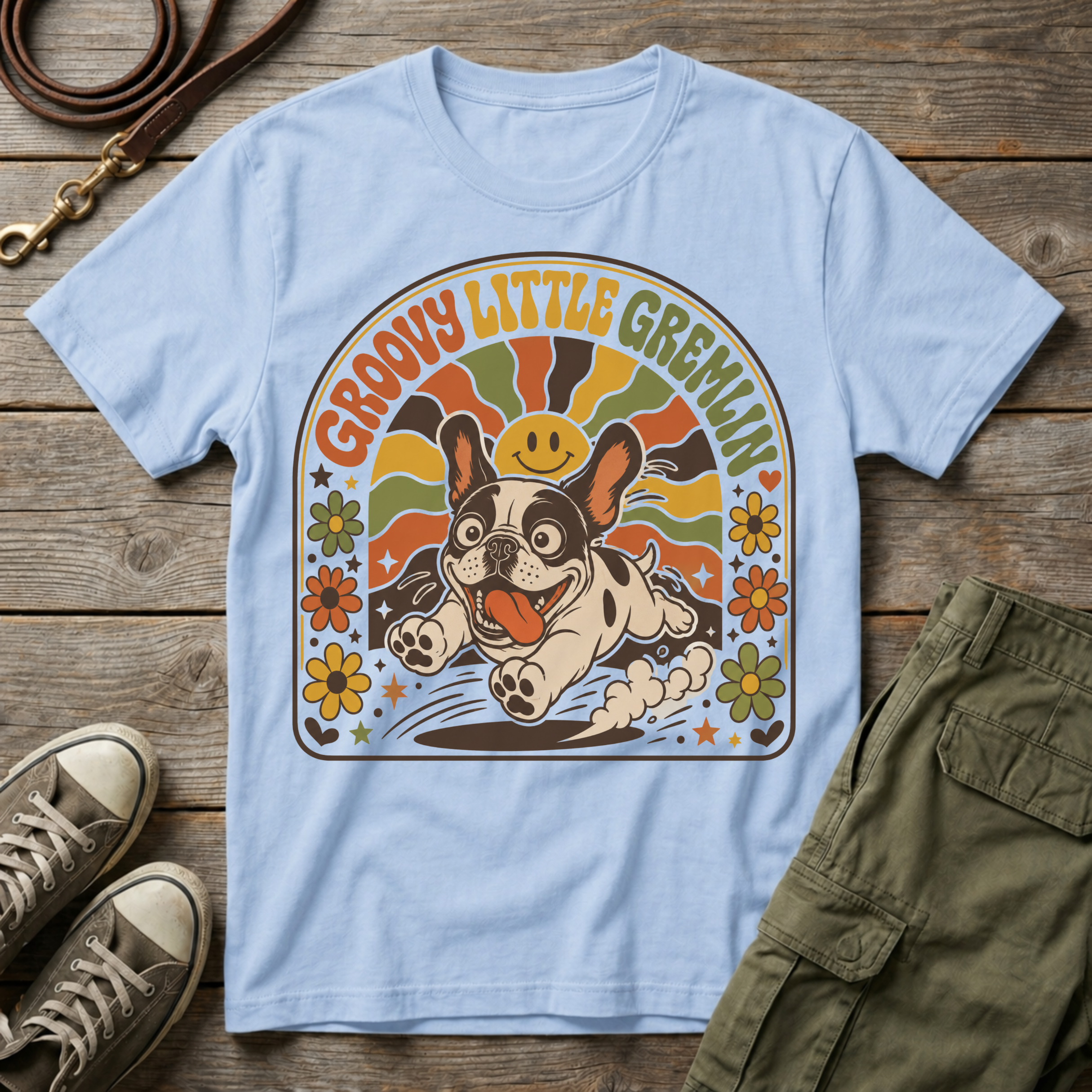 Frenchie Groovy Gremlin T-Shirt