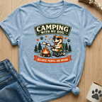 Camping With Dog T-Shirt