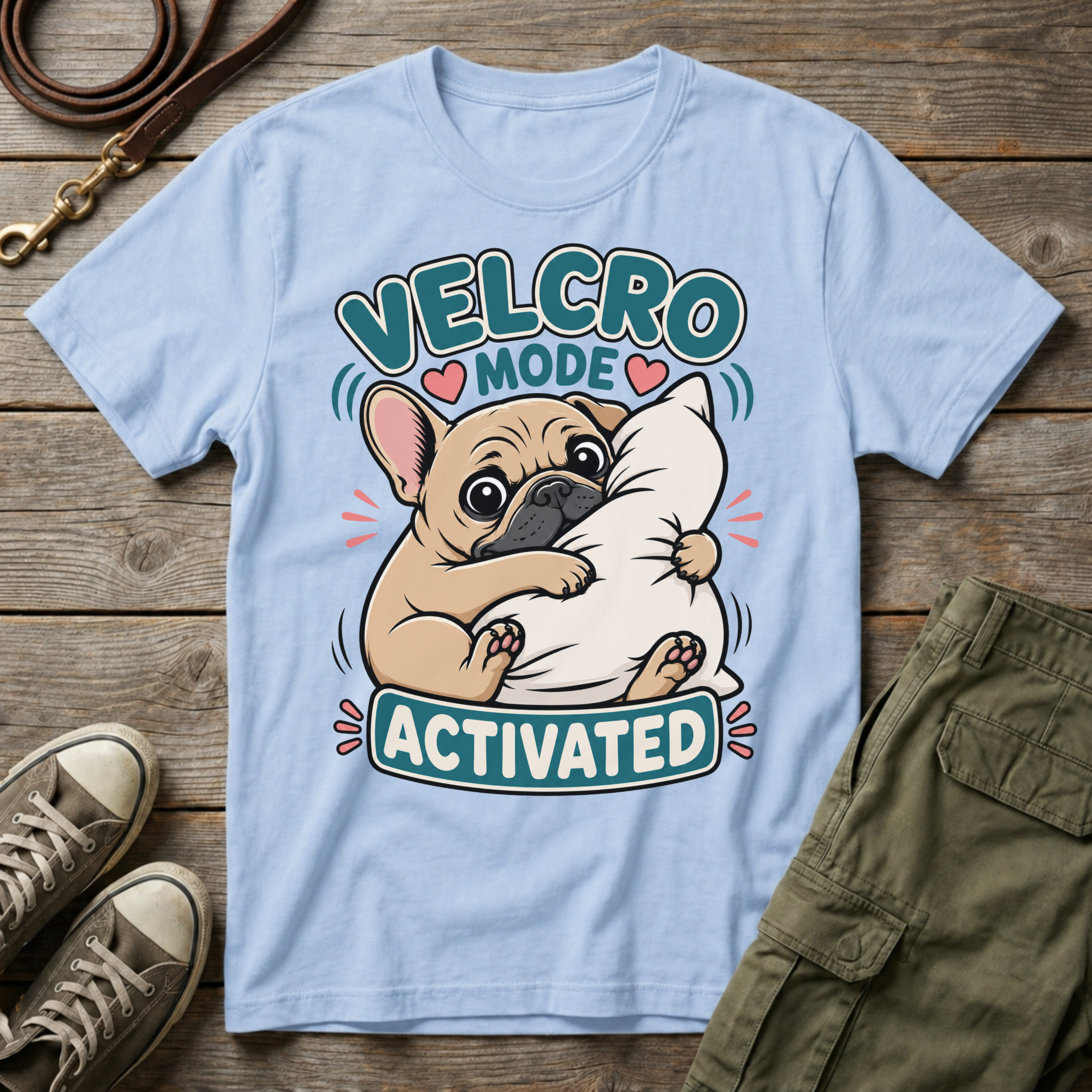 Velcro Mode Activated T-Shirt