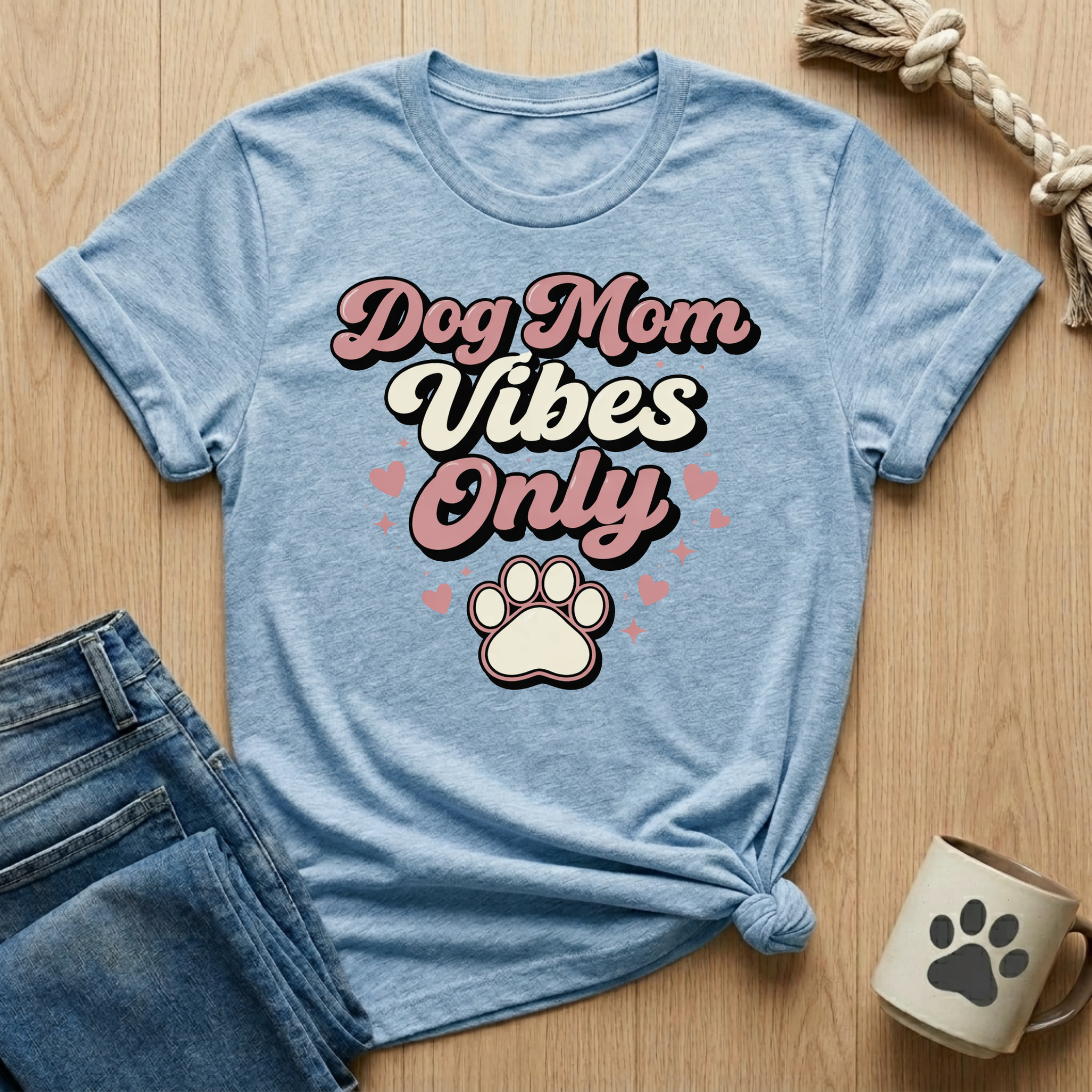 Dog Mom Vibes T-Shirt