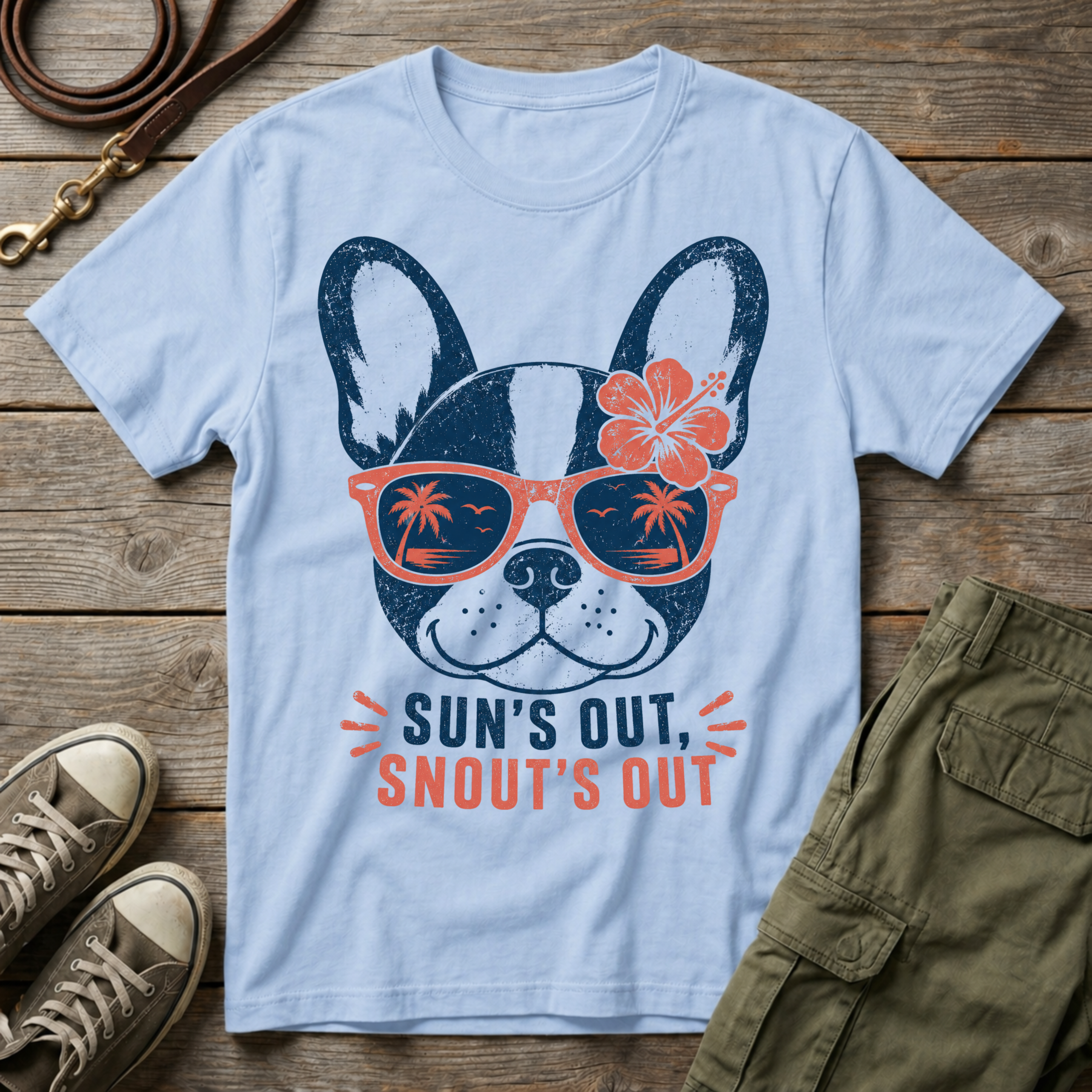 Frenchie Snout's Out T-Shirt
