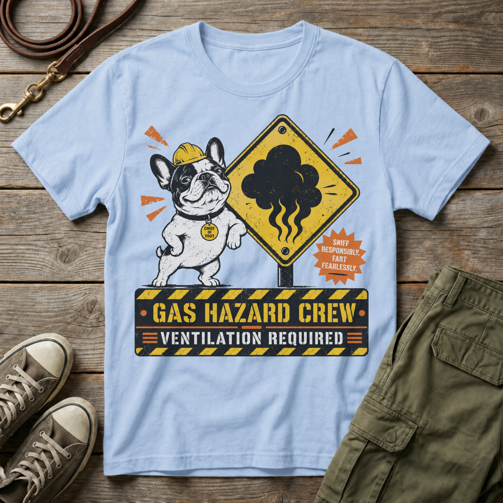 Frenchie Gas Hazard T-Shirt