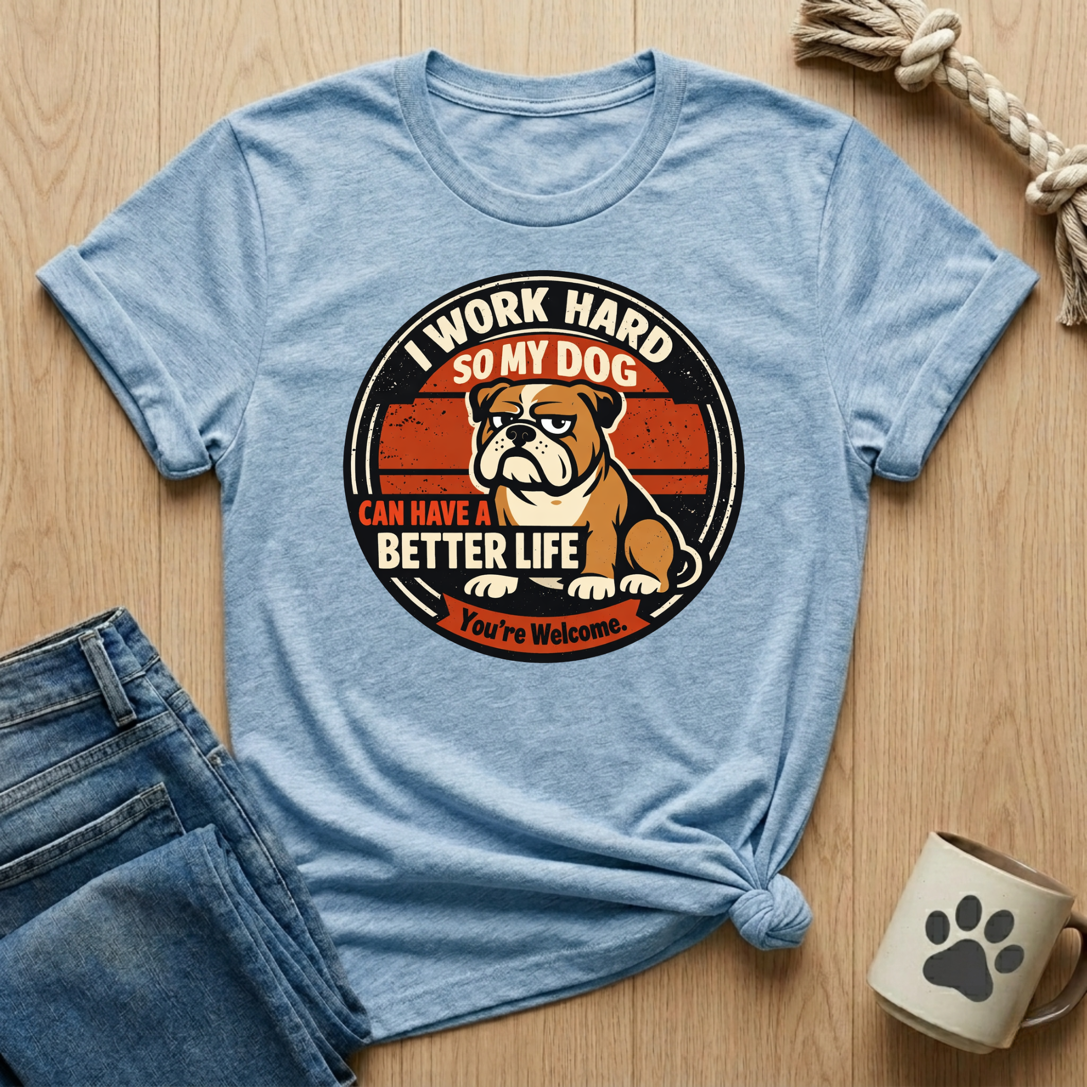 I Work Hard So My Dog Can Have A Better Life T-Shirt