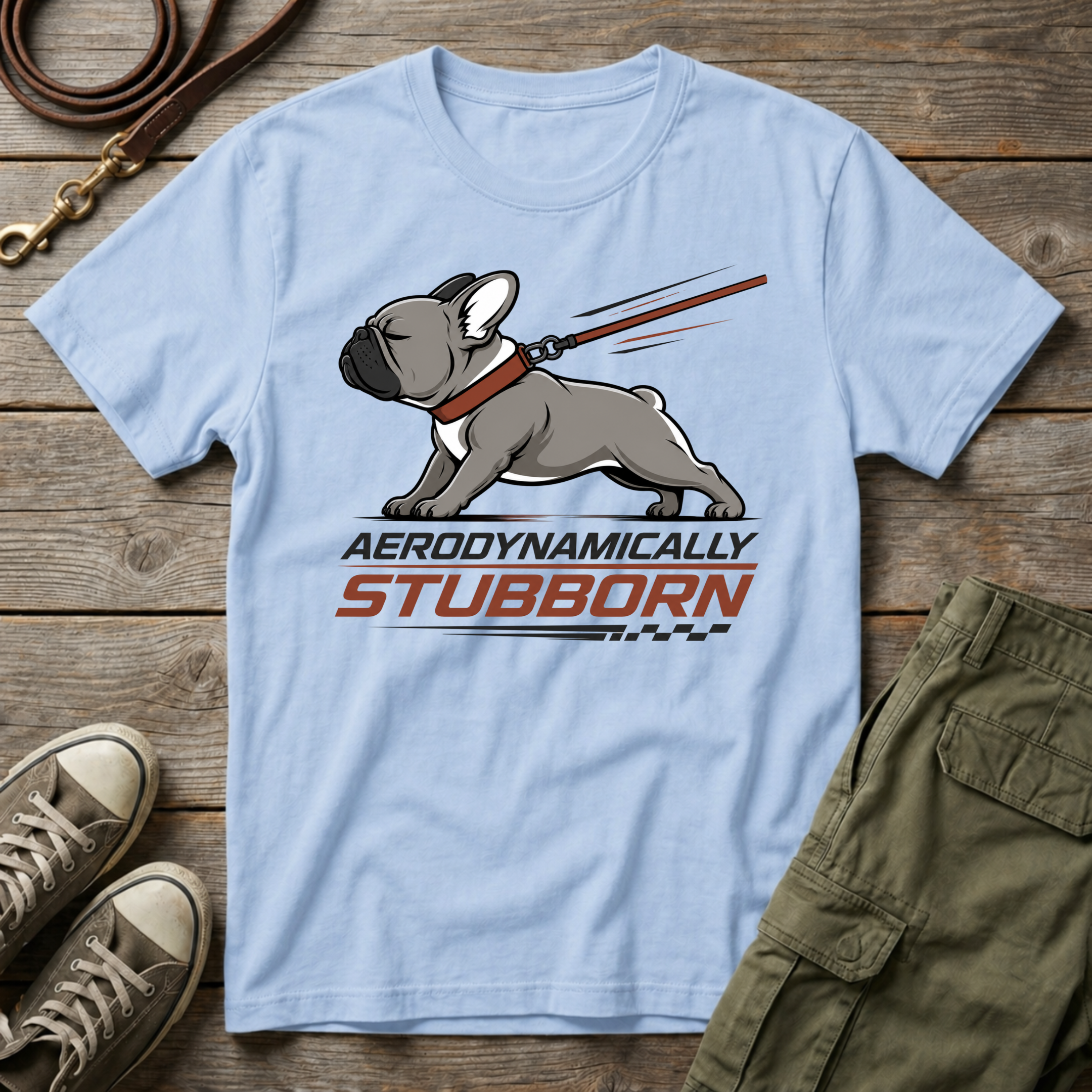 Stubborn Aero Frenchie T-Shirt