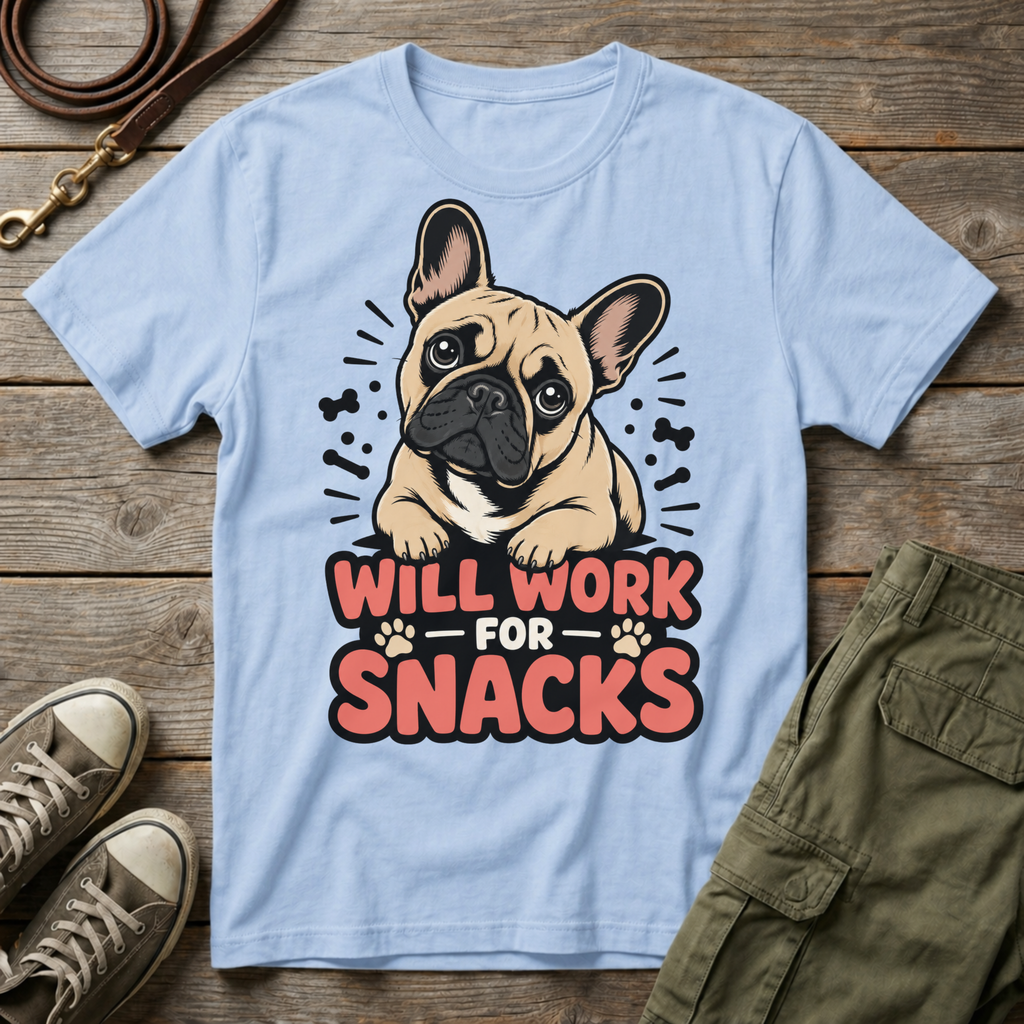 Will Work for Snacks T-Shirt