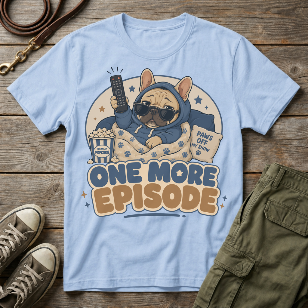 Frenchie One More Episode T-Shirt