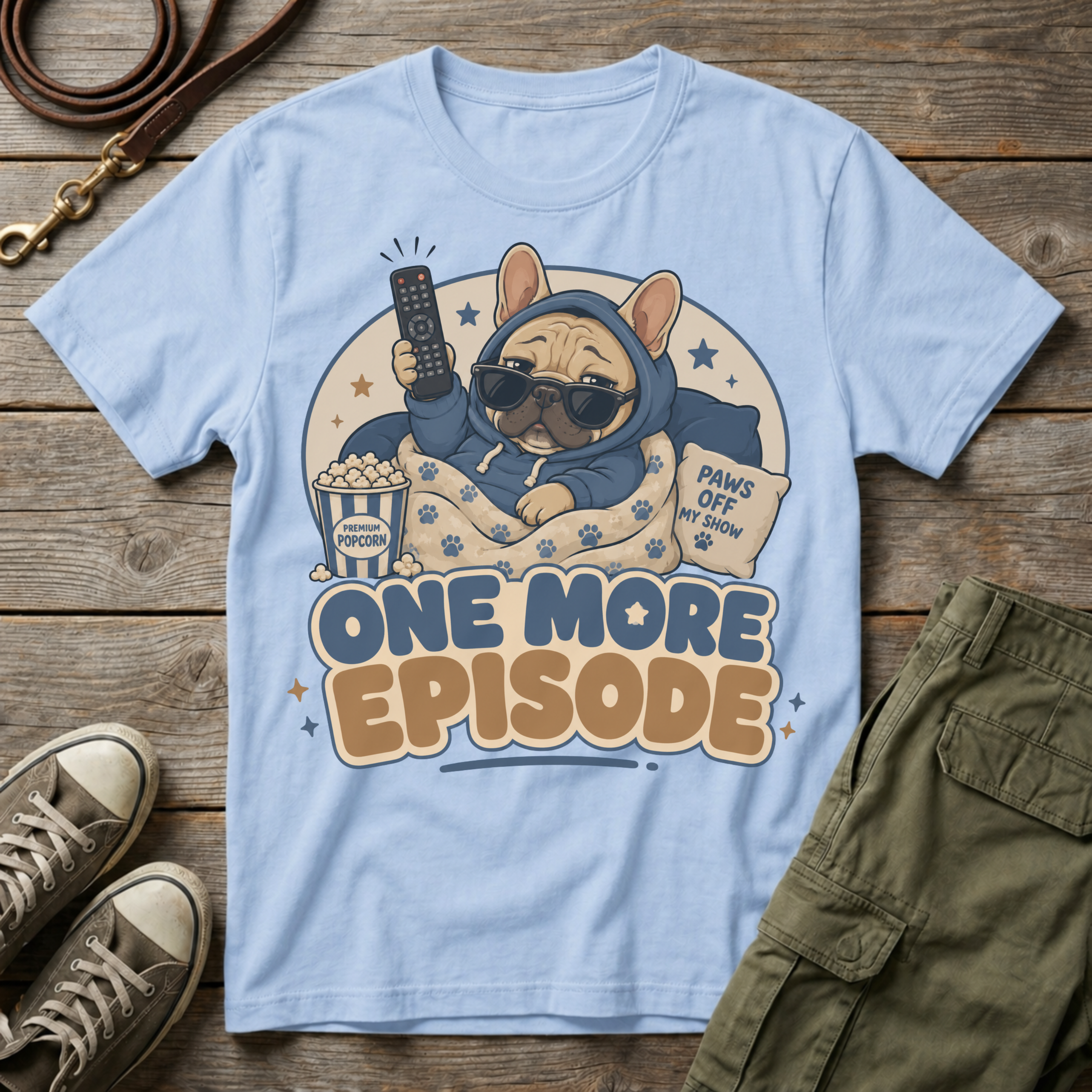 Frenchie One More Episode T-Shirt