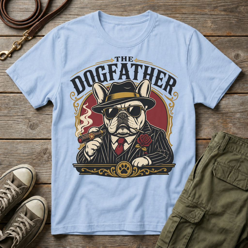 Frenchie Dog Father T-Shirt