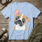 Frenchie Head Tilt T-Shirt