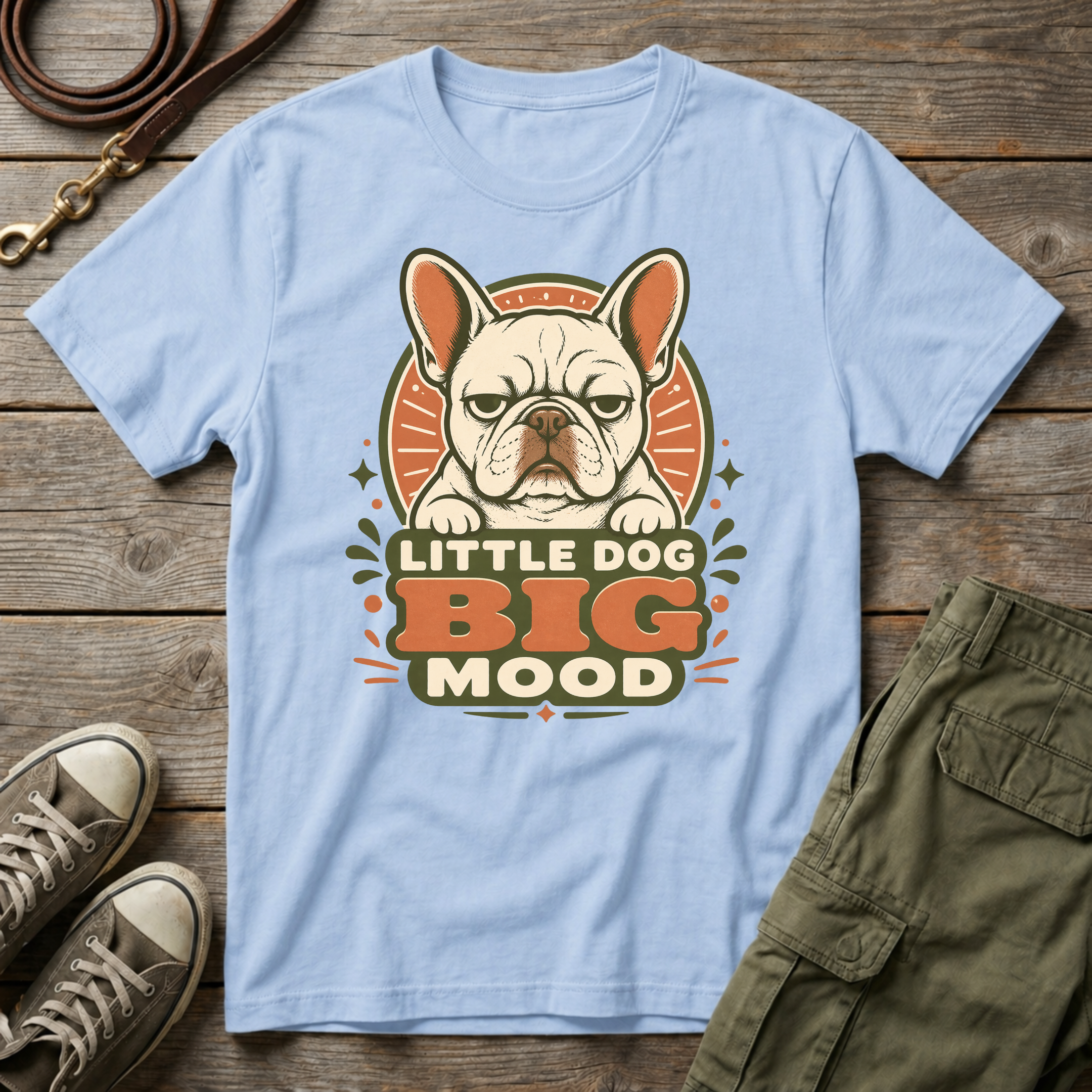 Frenchie Big Mood T-Shirt