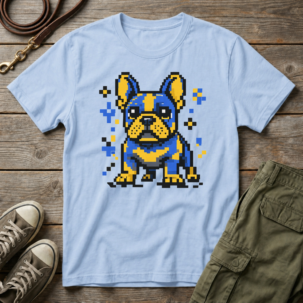 Frenchie Pixel T-Shirt