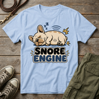 Frenchie Snore Engine T-Shirt