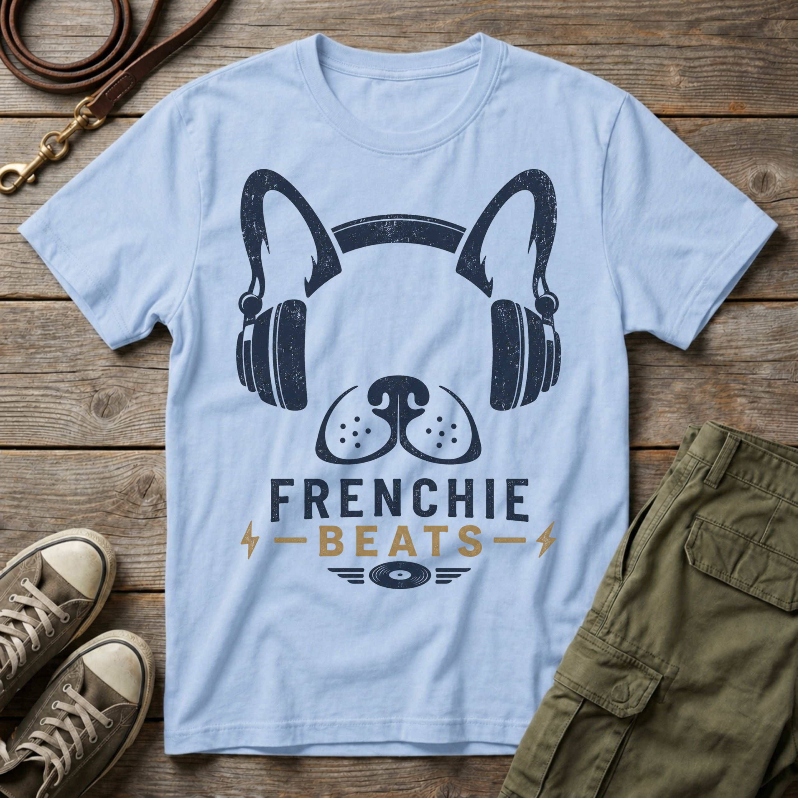 Frenchie Beats T-Shirt