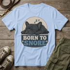 Frenchie Born To Snore T-Shirt