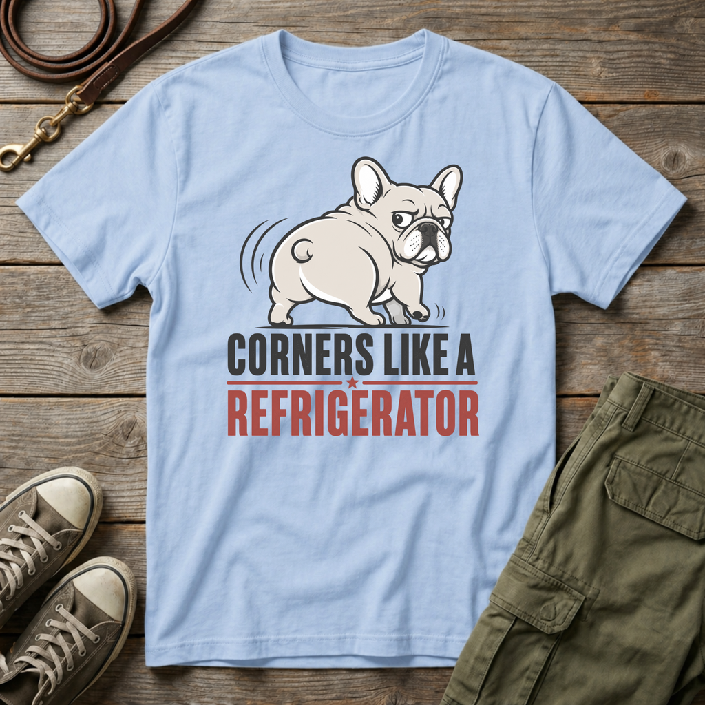 Frenchie Corners LIke A Fridge T-Shirt