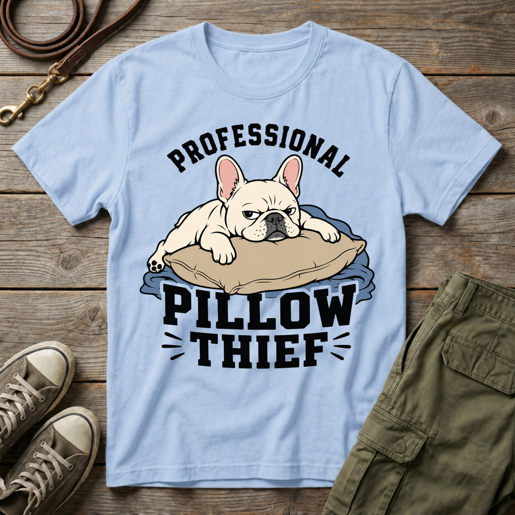 Frenchie Pillow Thief Pro T-Shirt